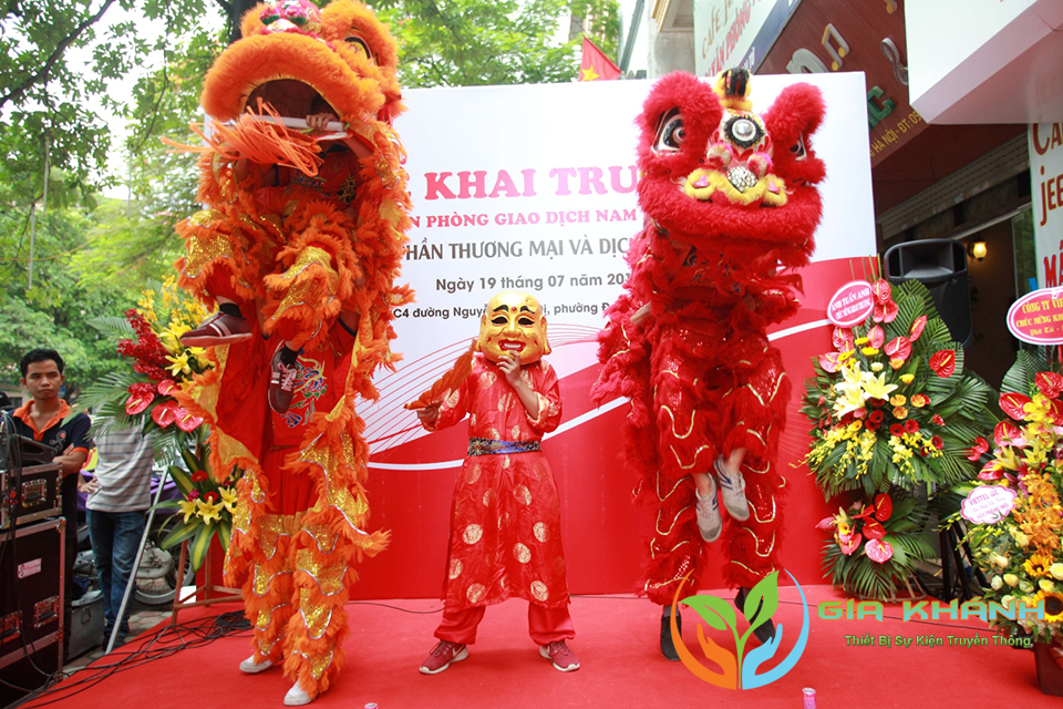 Dịch vụ múa lân khai trương